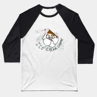 Ice Cream Gnome Baseball T-Shirt